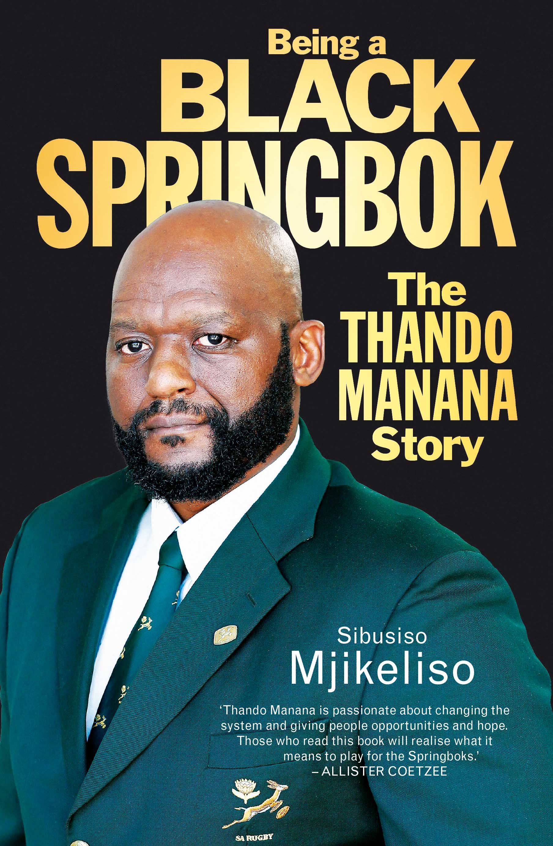 Being a Black Springbok book cover