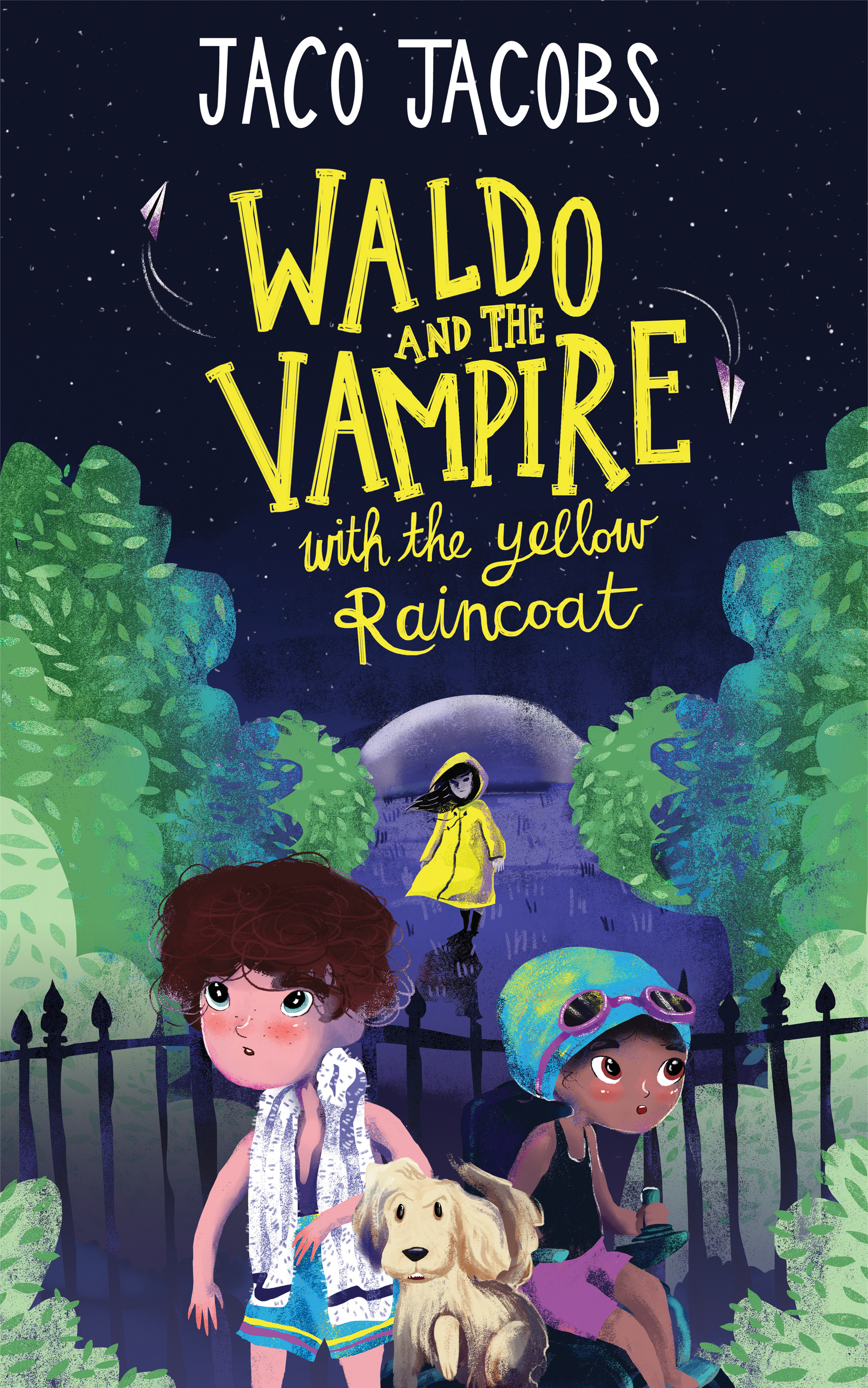 Waldo and the vampire with the yellow raincoat book cover