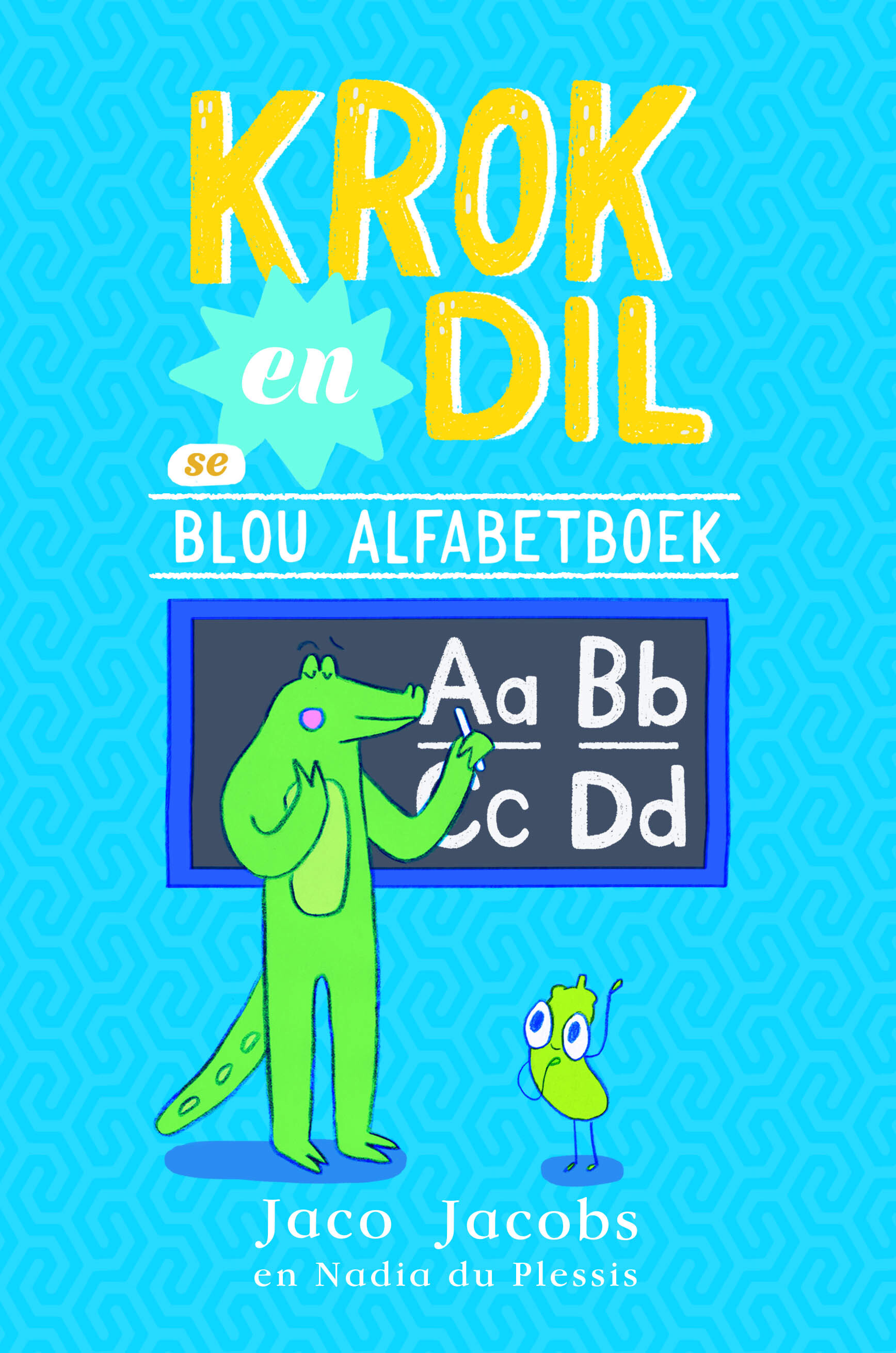 Krok en Dil se Blou Alfabetboek book cover