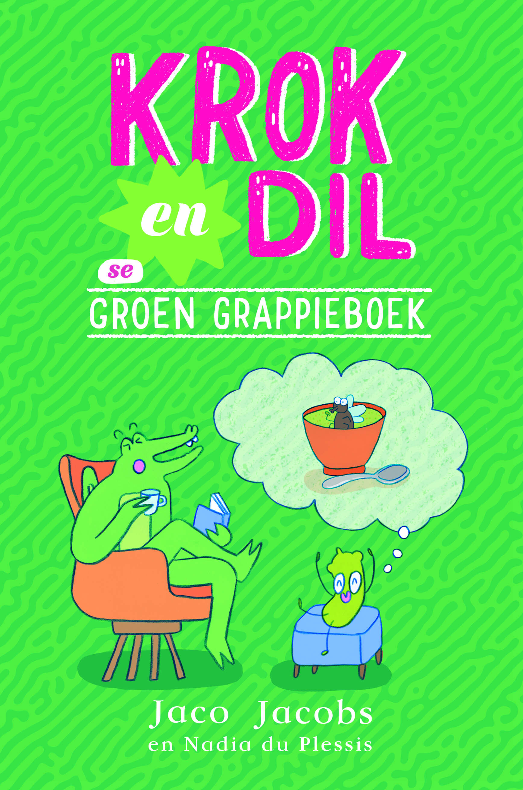 Krok en Dil se Groen Grappieboek book cover