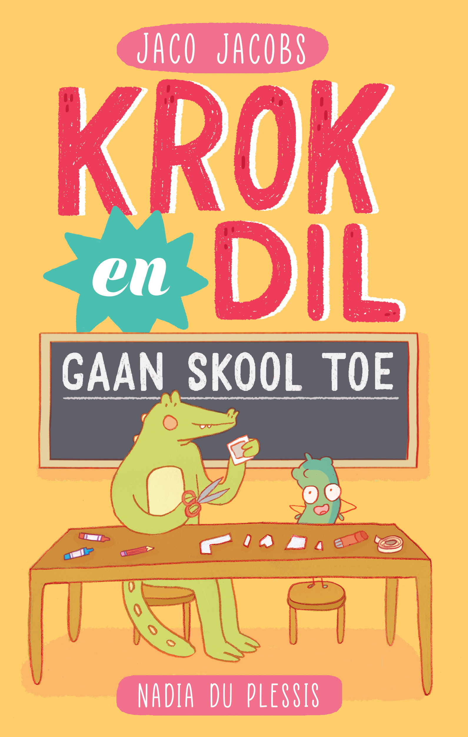 Krok en Dil gaan skool toe book cover