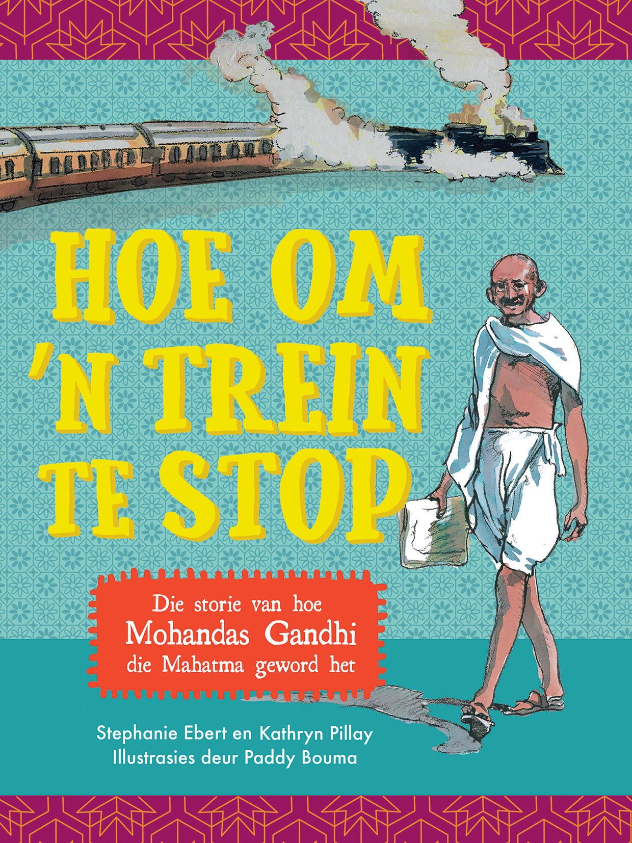 Book cover for Hoe om 'n trein te stop
