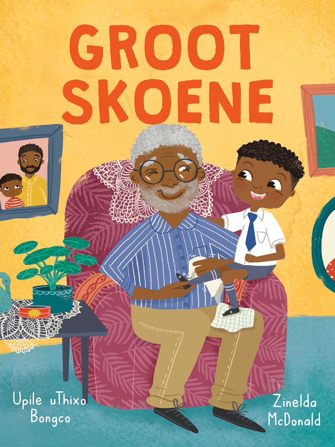 Book cover for Groot skoene