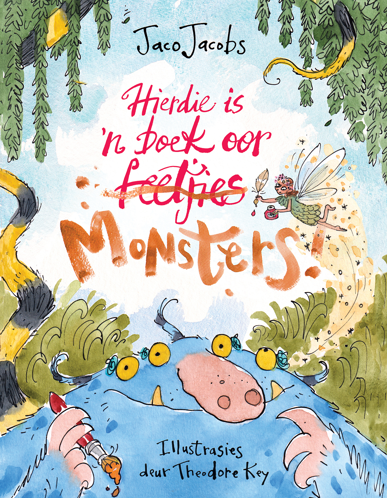 Hierdie is 'n Boek Oor Monsters book cover