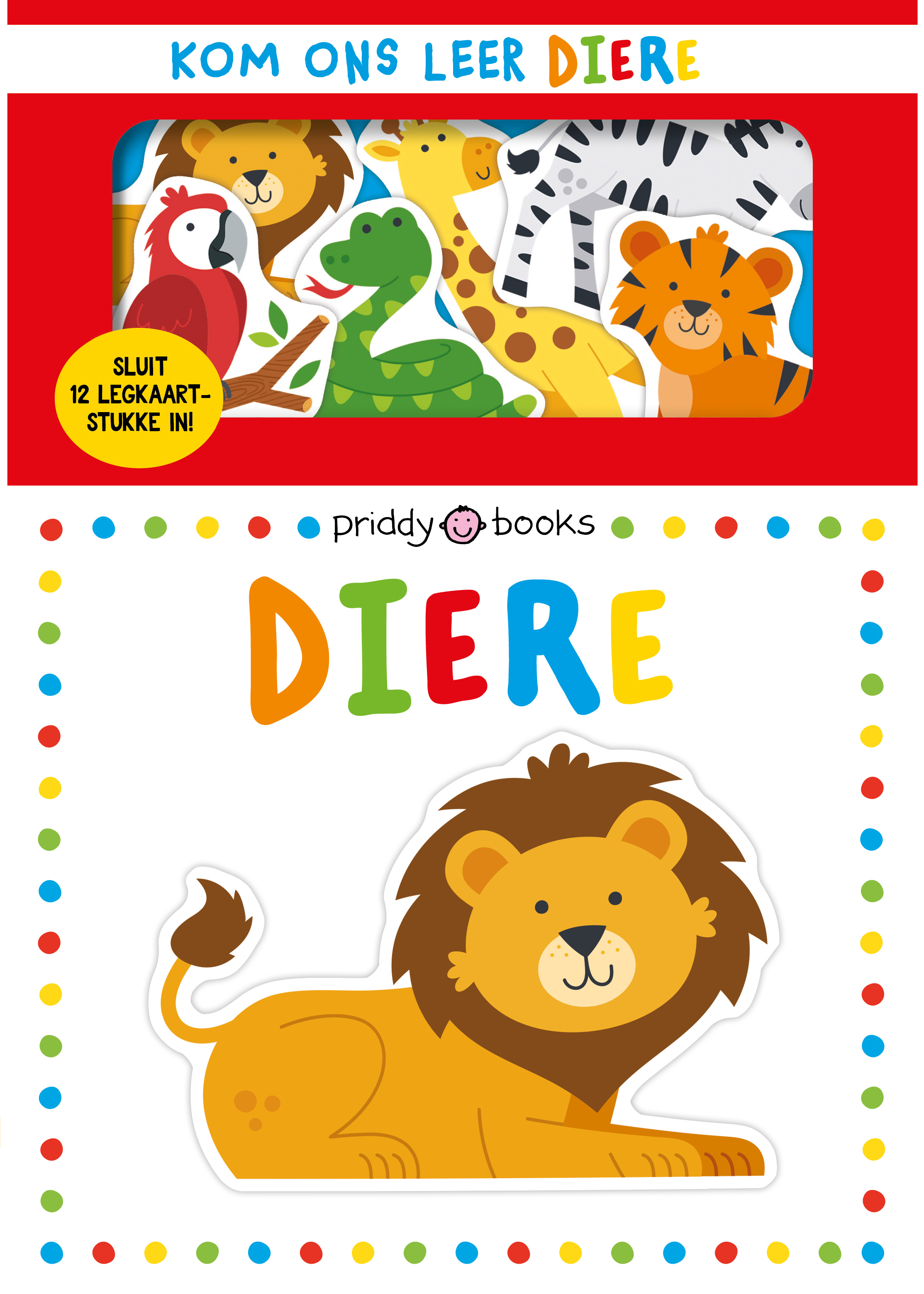 Book cover for Kom Ons Leer: Diere