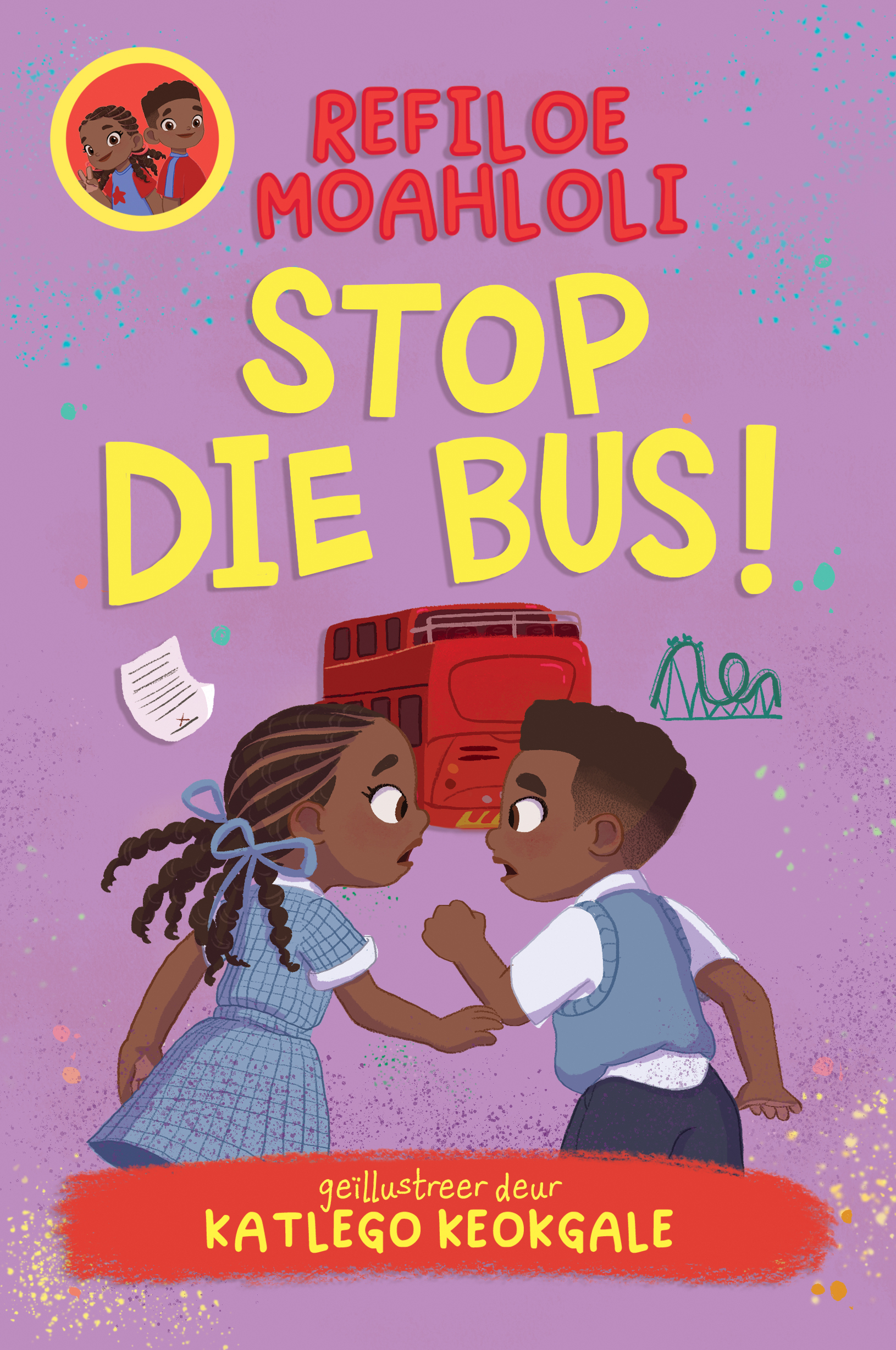Book cover for Rorisang & Morena: Stop die Bus!