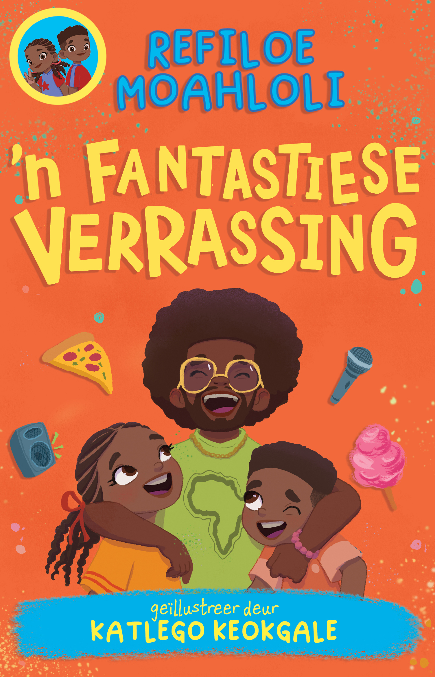 Book cover for Rorisang & Morena: 'n Fantastiese Verassing