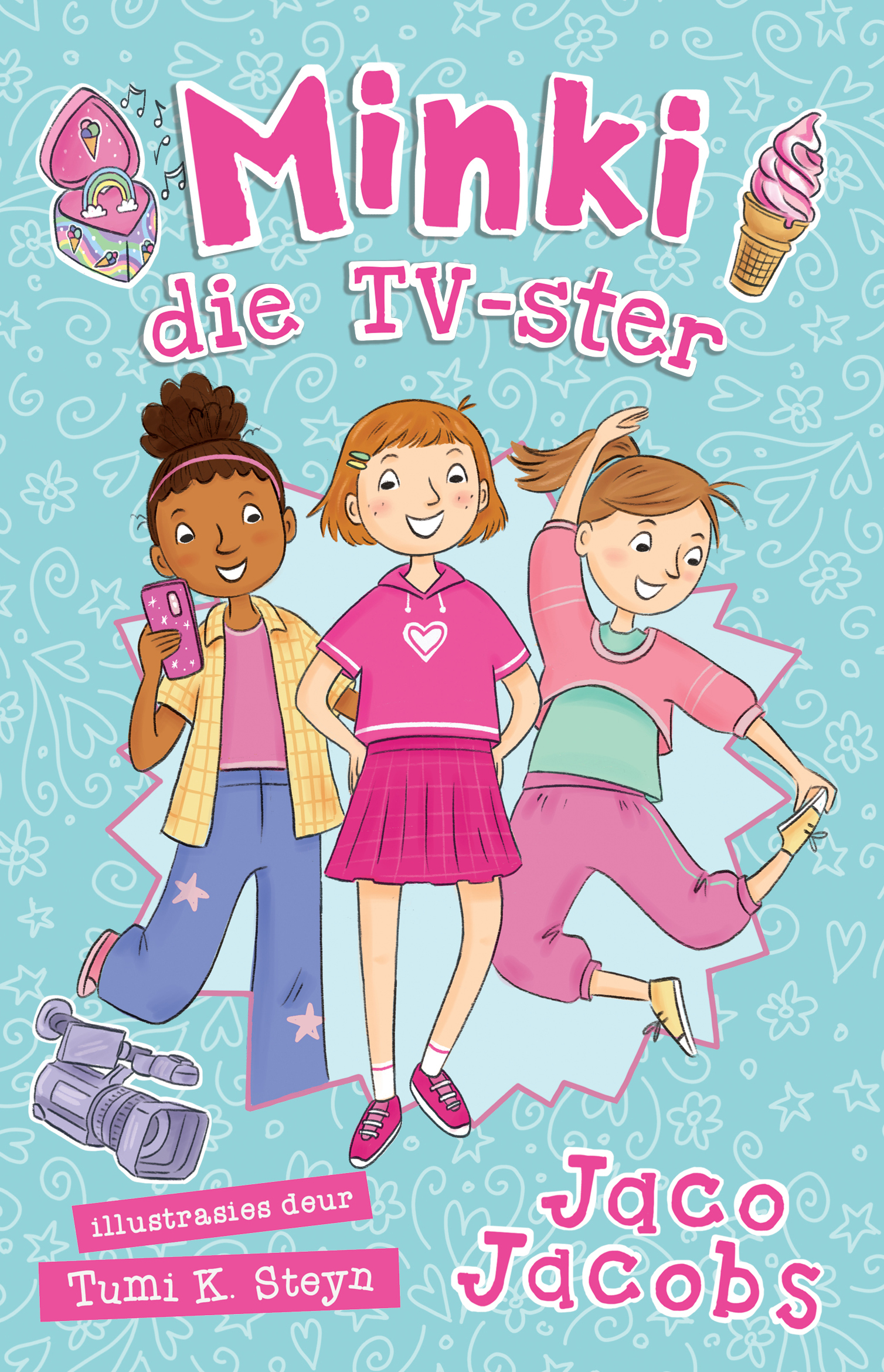 Book cover for Minki die TV-ster