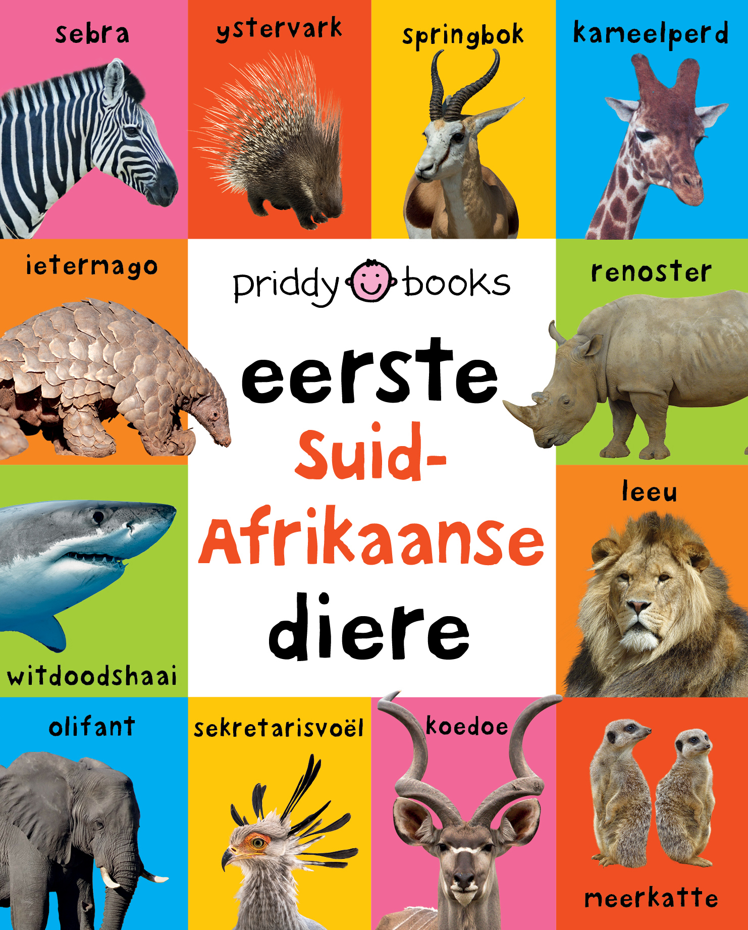 Book cover for Eerste Suid-Afrikaanse diere