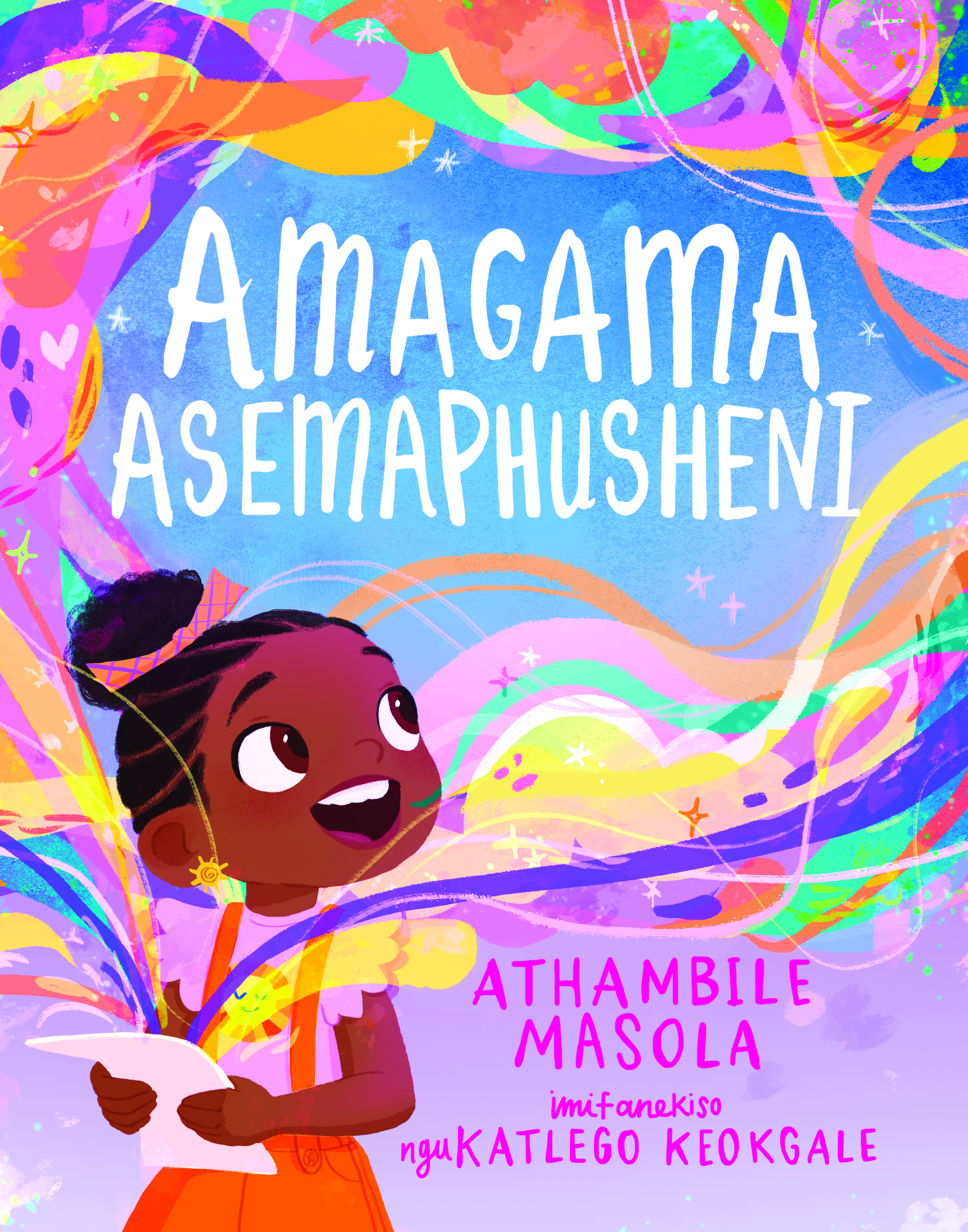 Book cover for Amagama Asemaphusheni