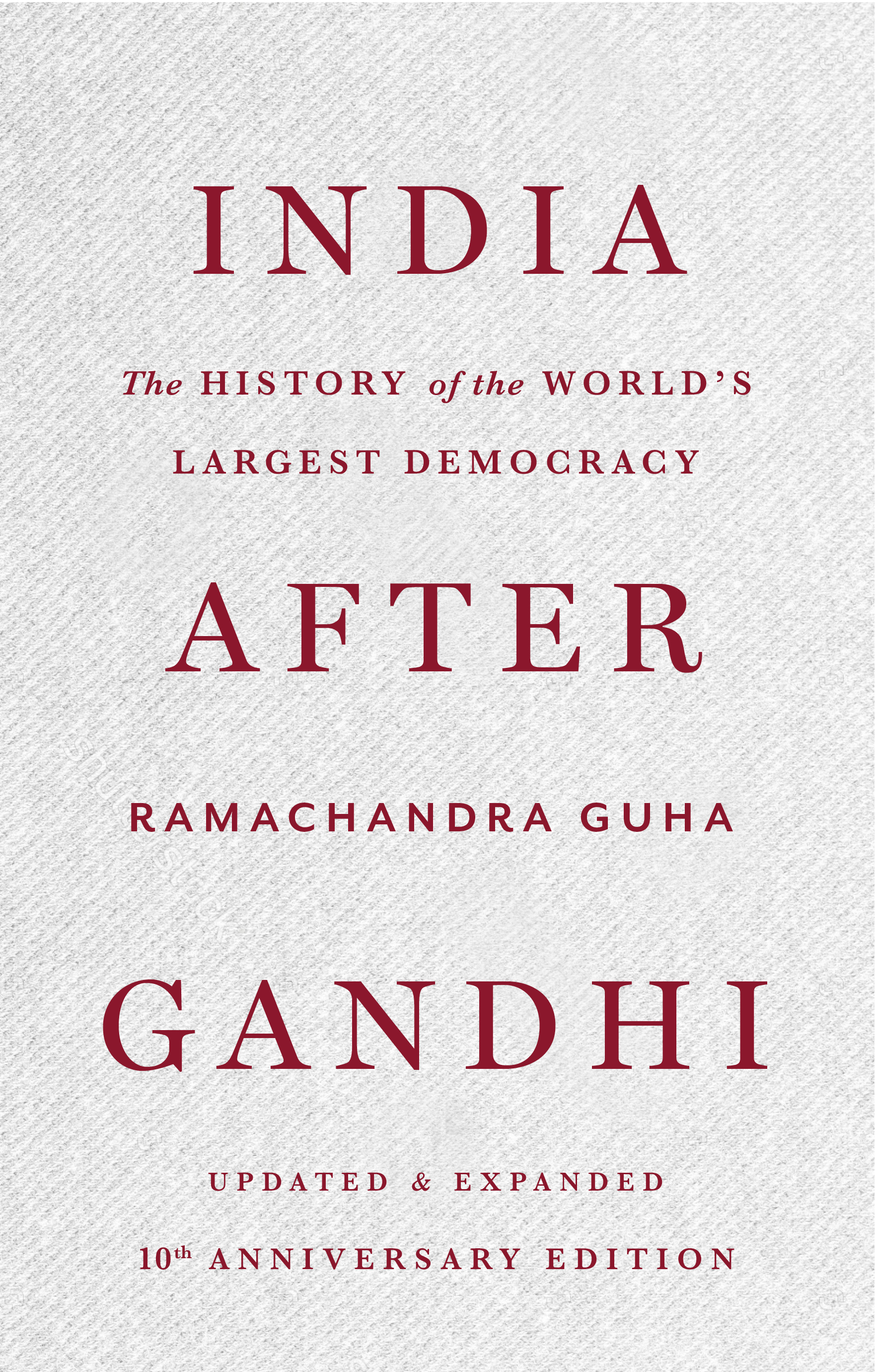 India After Gandhi book cover