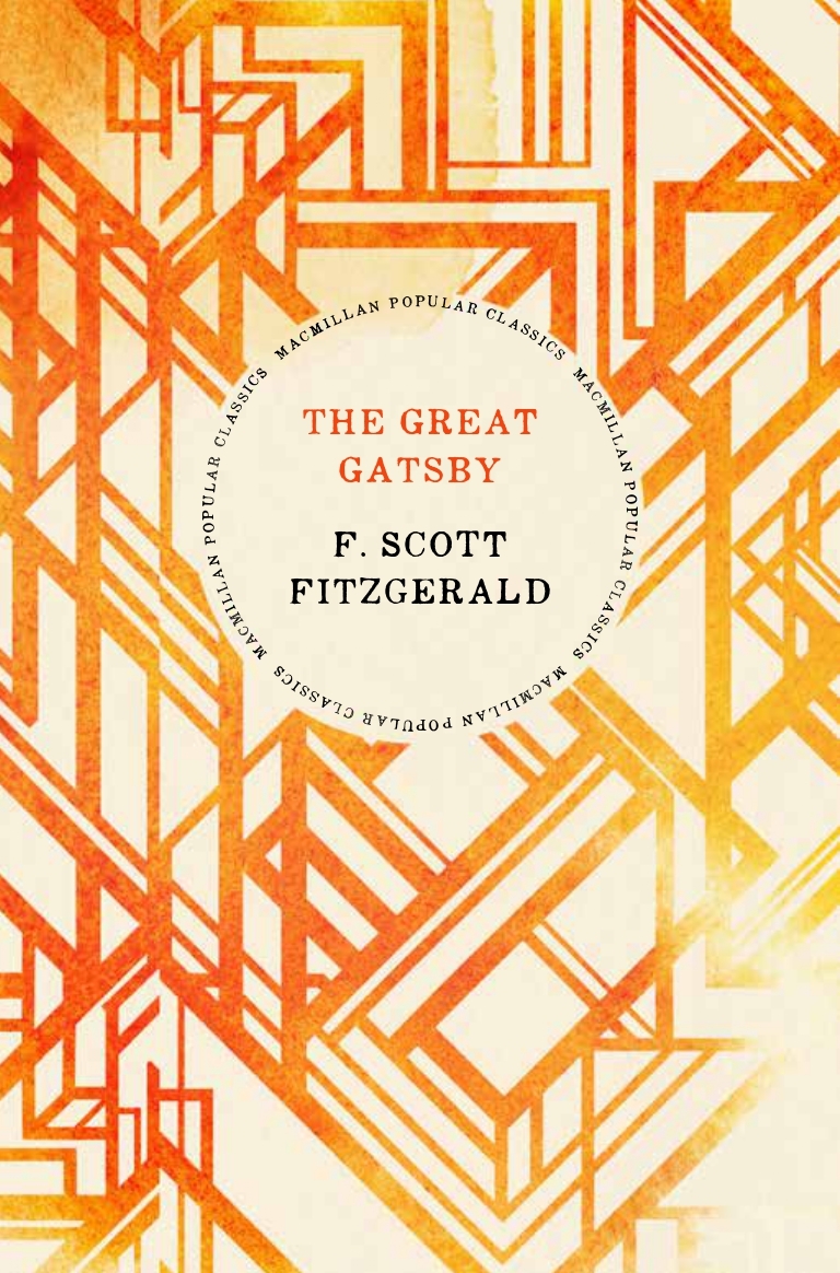 Book cover for The Great Gatsby