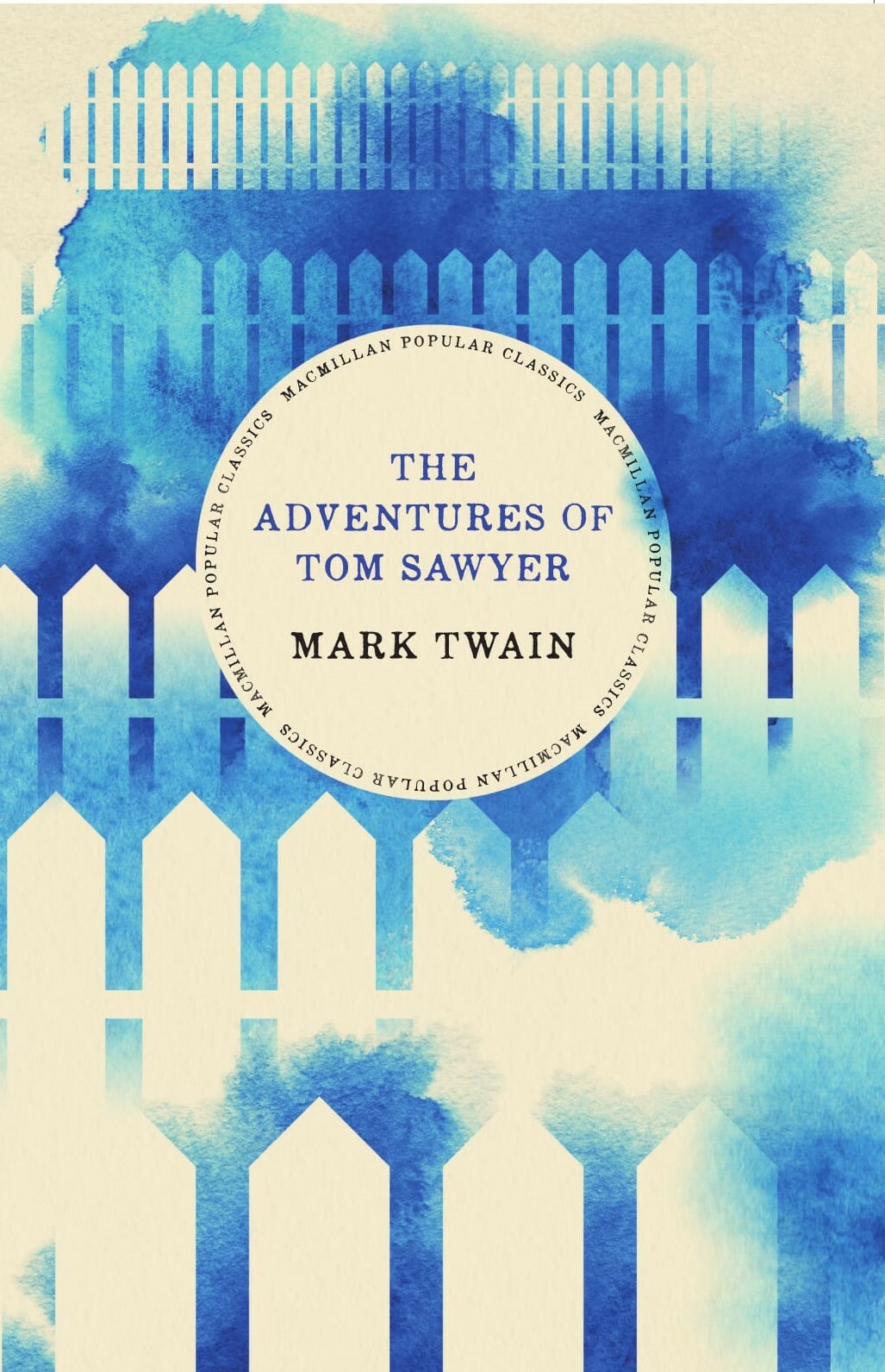 Book cover for The Adventures of Tom Sawyer