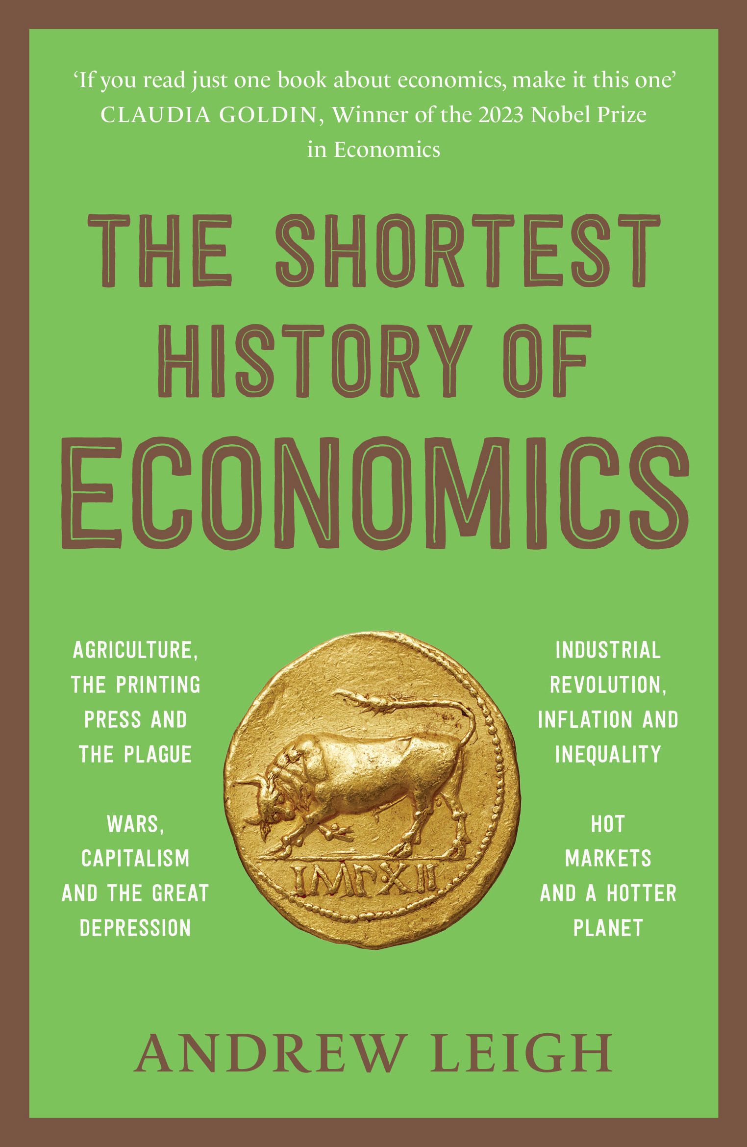 The Shortest History of Economics book cover