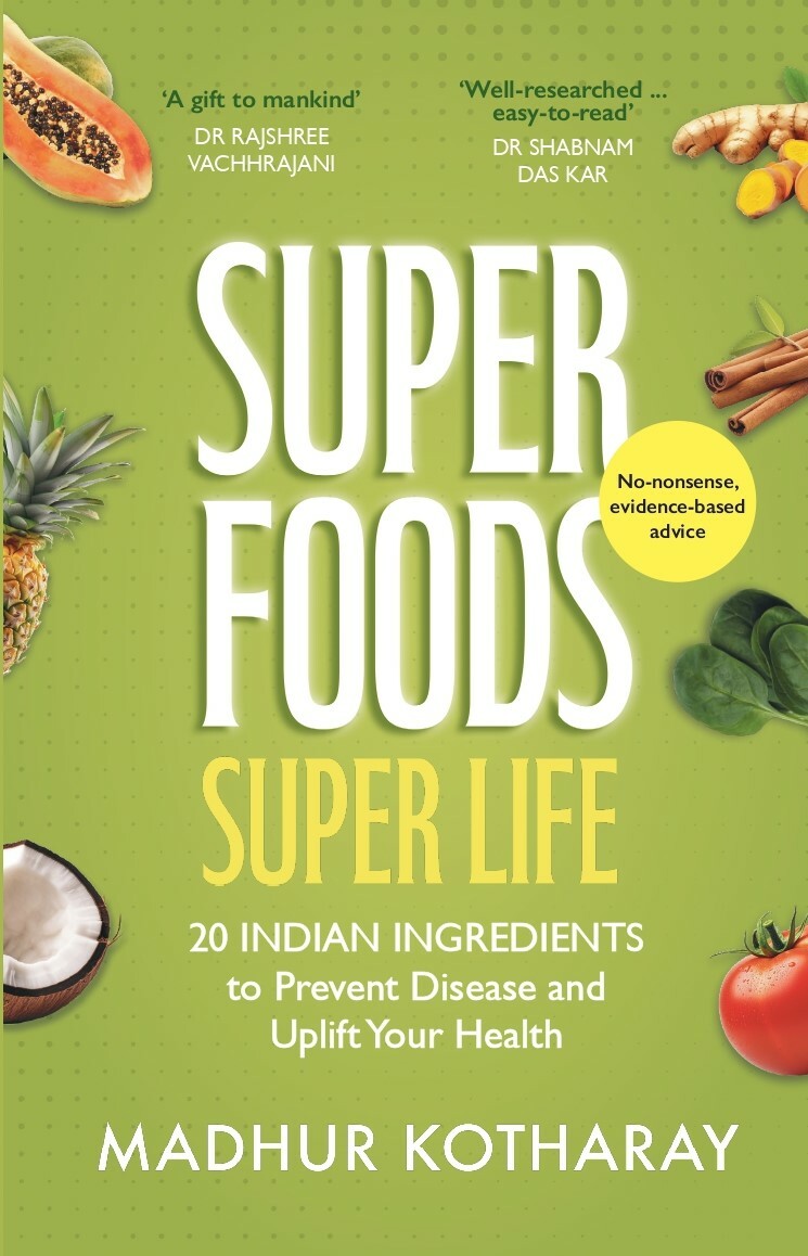 Book cover for SUPERFOODS, SUPER LIFE