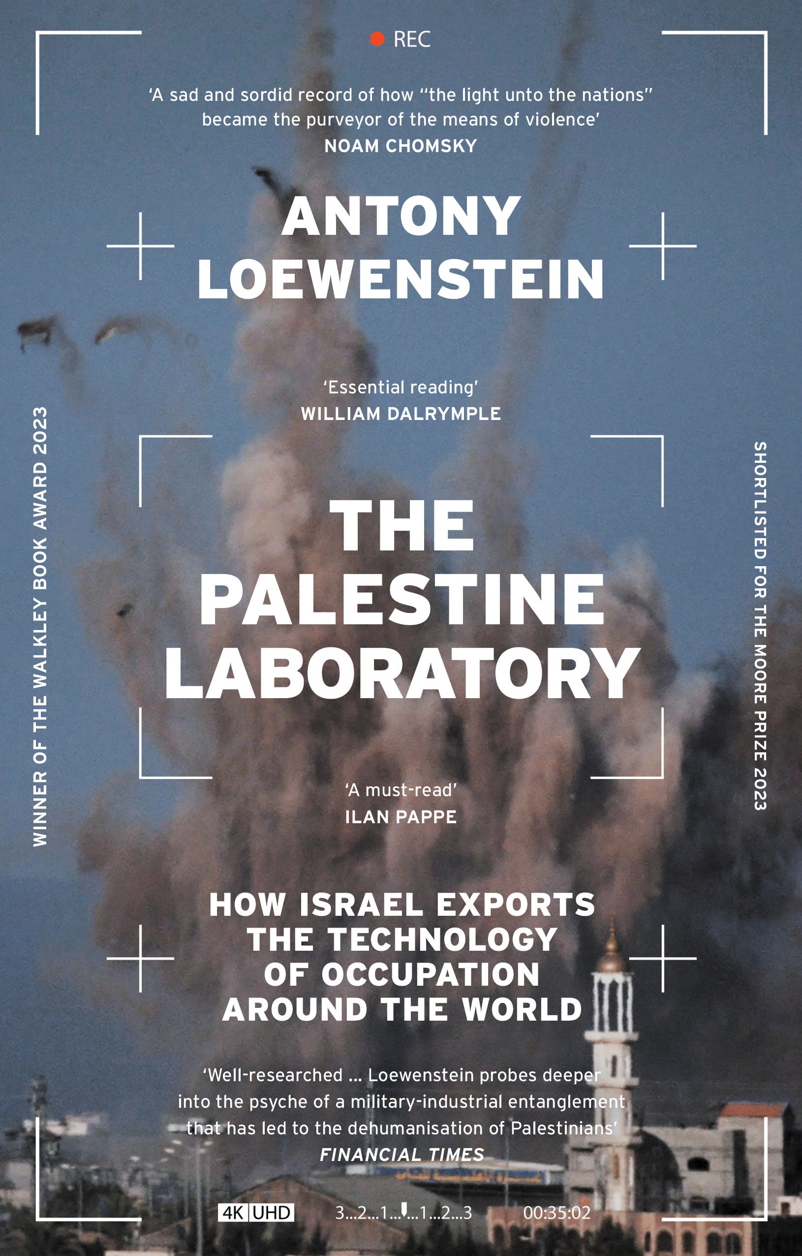 Book cover for The Palestine Laboratory