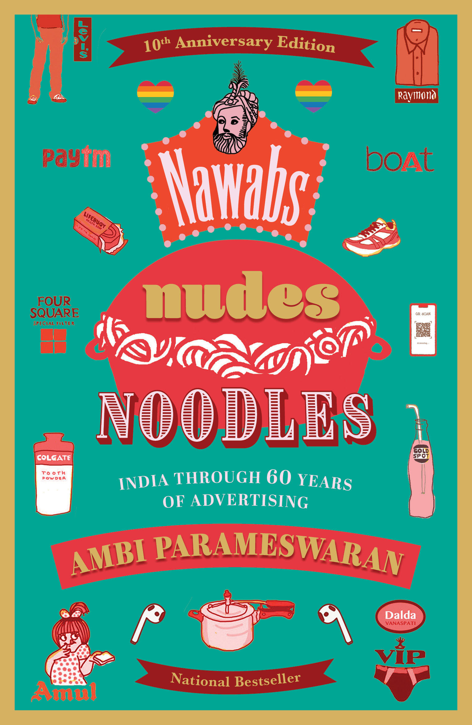 Book cover for Nawabs, Nudes, Noodles (10th Anniversary Edition)