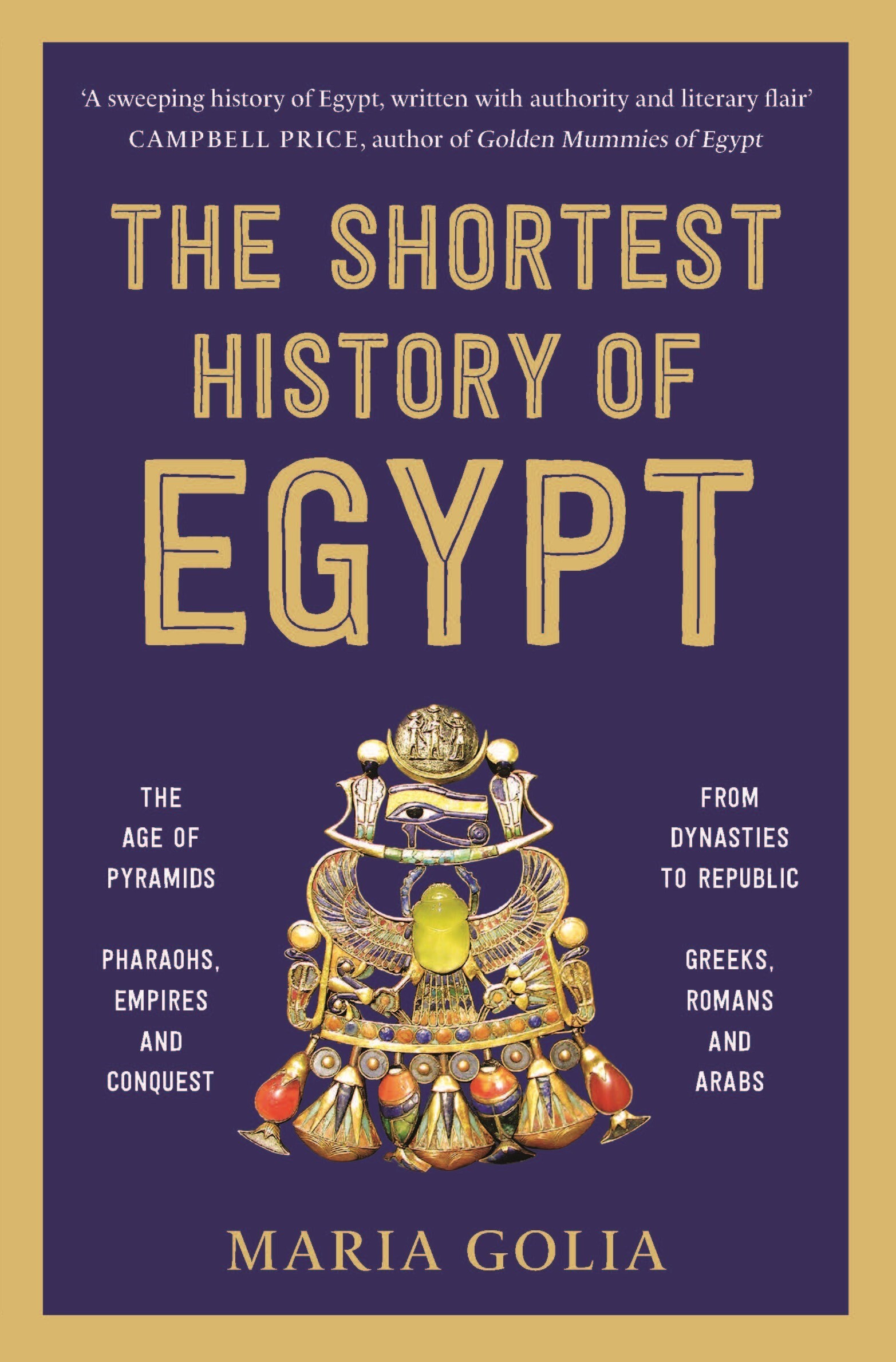 Book cover for The Shortest History of Egypt