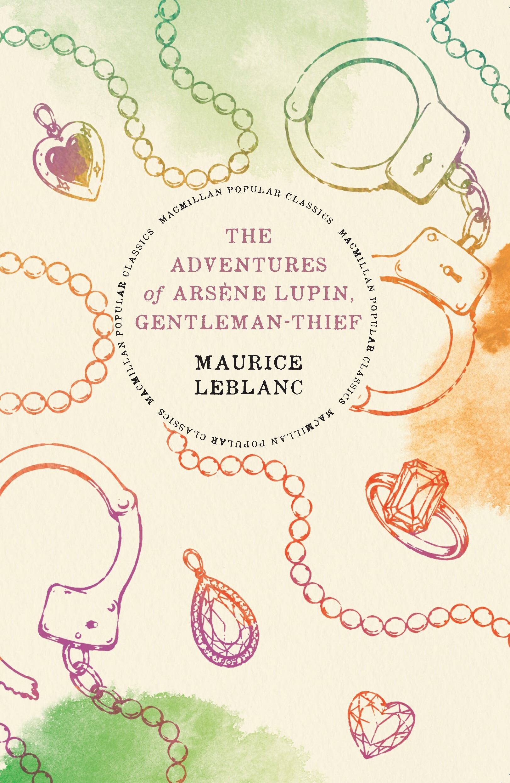 Book cover for The Adventures of Arsène Lupin, Gentleman-Thief